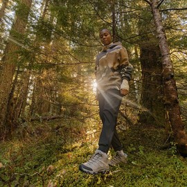 Merrell Women's Moab 3 Mid Waterproof Hiking Boot, New Granite, 7