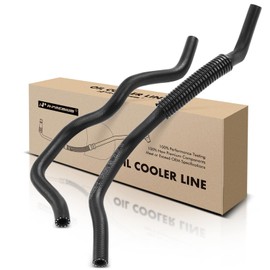 A-Premium Automatic Transmission Oil Cooler Line Hose Assembly Compatible with Dodge Grand Caravan/Caravan Chrysler Town & Country Plymouth Voyager