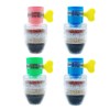 HLIWS Multi-layer Fine Faucet Filter-4 PCS Mini Water Filter Tap,Anti-Spill