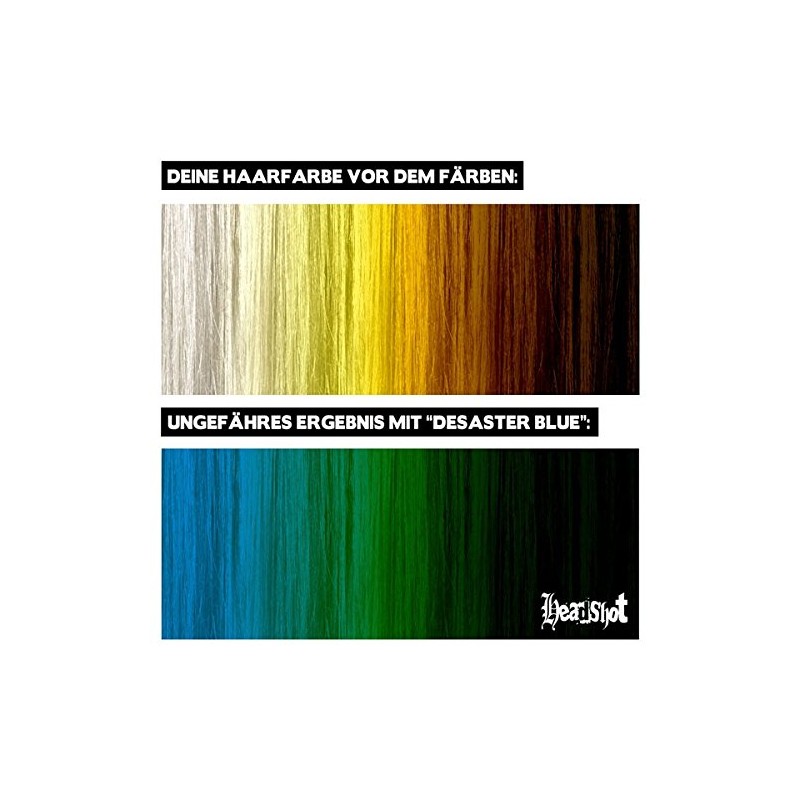 Green Hair Colour Headshot Toxic Absinthe Semi-Permanent Hair Dye 150ml