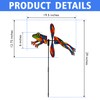 Frog Petite Spinner Outdoor, Frog Wind Spinner for Yard and