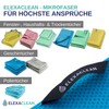 ELEXACLEAN Dish Drying Mat (Pack of 2, Turquoise/Green-Blue, 44 x