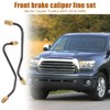 MOTOQUEEN Front Brake Caliper Line - for Toyota Tundra 2007-2014