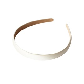 EZ PEACH Women's Hair Headband, Simple, Satin Fabric, Hair Accessory, Hair Band, Solid, Color Set, Cute, Bangs, Hair Clip, Hair Ornament, Weddings, Recitals, School Entrance Ceremonies (Snow White)