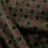 Stetson Allover Dots Wool Scarf Men's with Fringes Autumn Winter