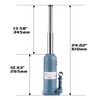 BAOSHISHAN 4 Ton Bottle Jack 10-5/8" to 24" Lifting Range