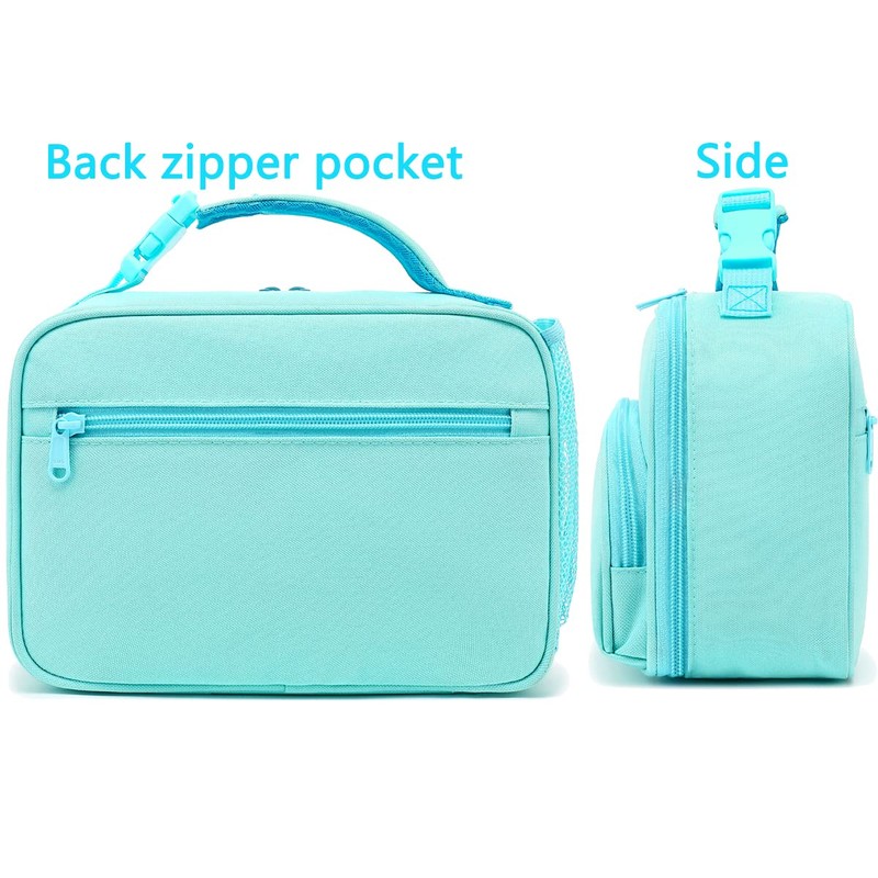 FlowFly Kids Lunch box Insulated Soft Bag Mini Cooler Back
