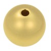 14K Gold Filled 12mm Round Seamless Beads 2.5mm Hole Qty=1