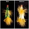 Dr.Fish Topwater Duck Fishing Lure 4.1" Lifelike 3D Duck Poppers