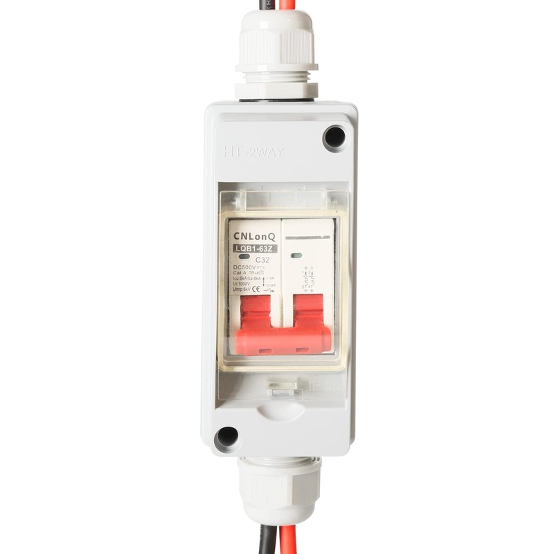 Jadeshay Photovoltaic DC Isolator Switch, 500 V 32 A Circuit