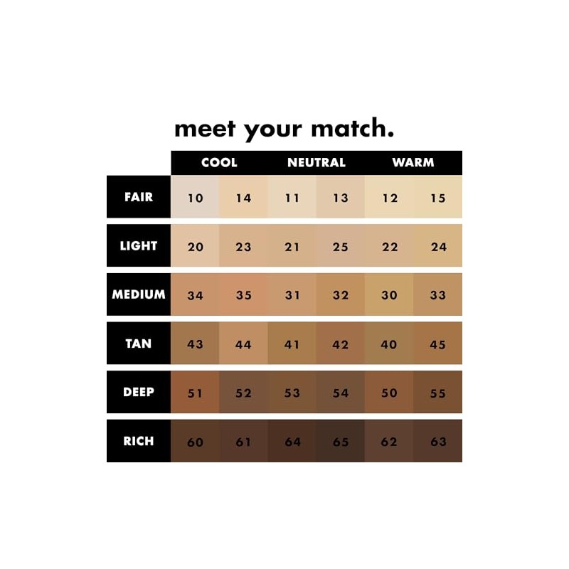 e.l.f. Soft Glam Foundation, Medium Coverage, Long-Lasting & Restorative Foundation