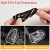 Gematay for Chevy Key Fob Cover with Keychain, Key Shell
