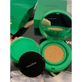 EasyDew EZDew Mela B Toning Ampoule Cushion, No. 21 Natural (Main Product 1 + Refill 1), 1 / 이지듀 멜라 비 토닝 앰플 쿠션, 21호 내추럴(본품1+리필1), 1개