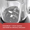 BLACK+DECKER 10-Speed Countertop Blender, Pulse Button, 6-Cup Glass Jar, Dishwasher-Safe,