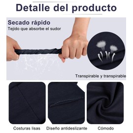 6 Piezas Diademas Deportivas para La Cabeza, Diadema para Mujeres y Hombres con 4 Colores, Elástica Banda para El Sudor de Secado Rápido, Antideslizante y Transpirable para Correr, Yoga