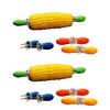 Chef Craft Interlocking Jumbo Corn Holder 4 pair (2 Packs)