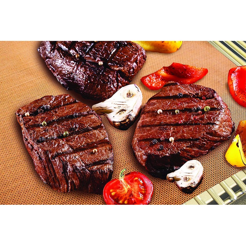 BBQ Butler Copper Grill Mat - Non-Stick BBQ Grill Mat,