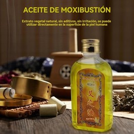 Aceite del masaje del cuerpo Moxa-moxibustion aceite Elitzia ETMO476