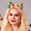 Sixexey Light Up Headband Led Cat Ear Headband Party Holiday