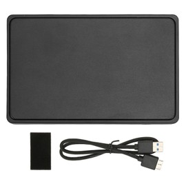 2.5in SATA to USB Hard Drive Enclosure 5Gbps Transfer Speed Tool Free External Hard Drive Enclosure