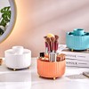 DASIAUTOEM Kosmetik Make Up Organizer, 360°Drehbarer Pinsel Organizer, Kosmetikregal, Lidschattenpinsel