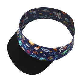 RUIXIA Kids Sunshade Empty Top Hat for Boys Girls Lightweight Sports Sunscreen Visor Cap for Outdoor Exercise Aged 3-12