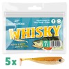Lieblingsköder, 5 Rubber Fish for Zander Fishing, 7.5 cm, Zander