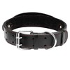 PET ARTIST Genuine Leather Dog Collar for Walking & Training,