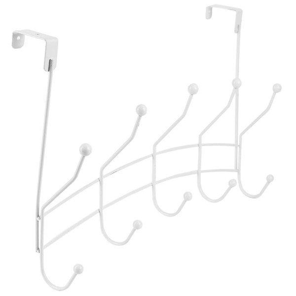 Home Basics Shelby 5 Hook Over The Door Rack for