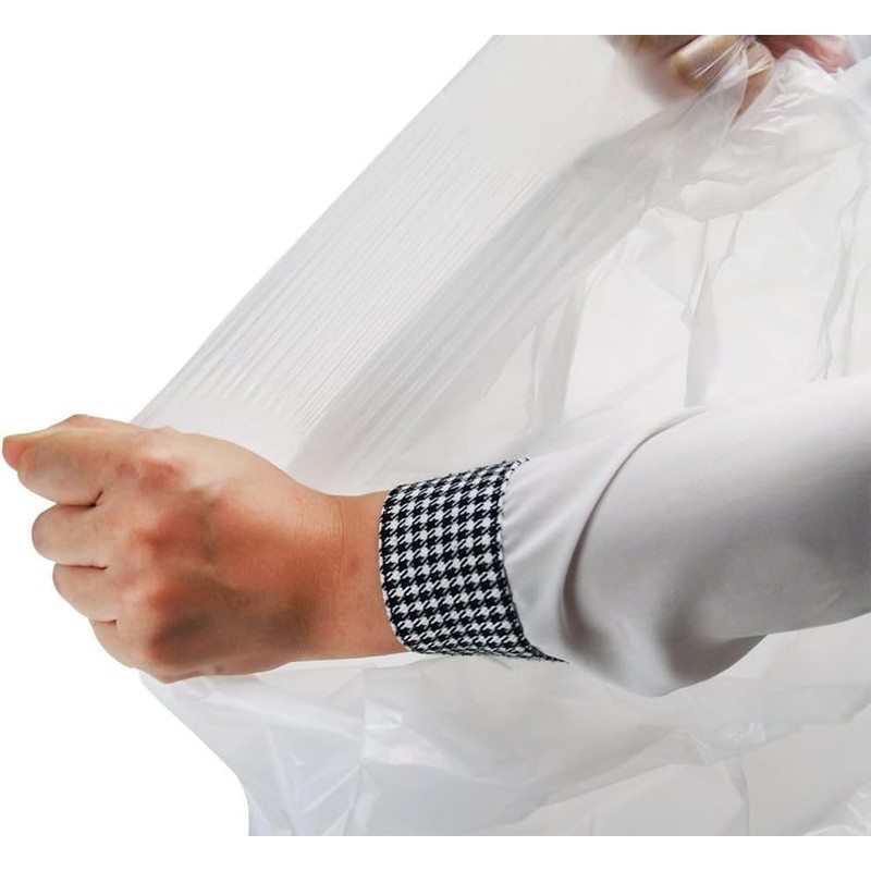 Nippon Giken TA-9 Tough Trash Bags, Translucent, 11.7 gal (45