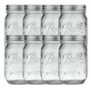 Ball Regular Mouth Pint (16 oz.) Mason Jars with Lids