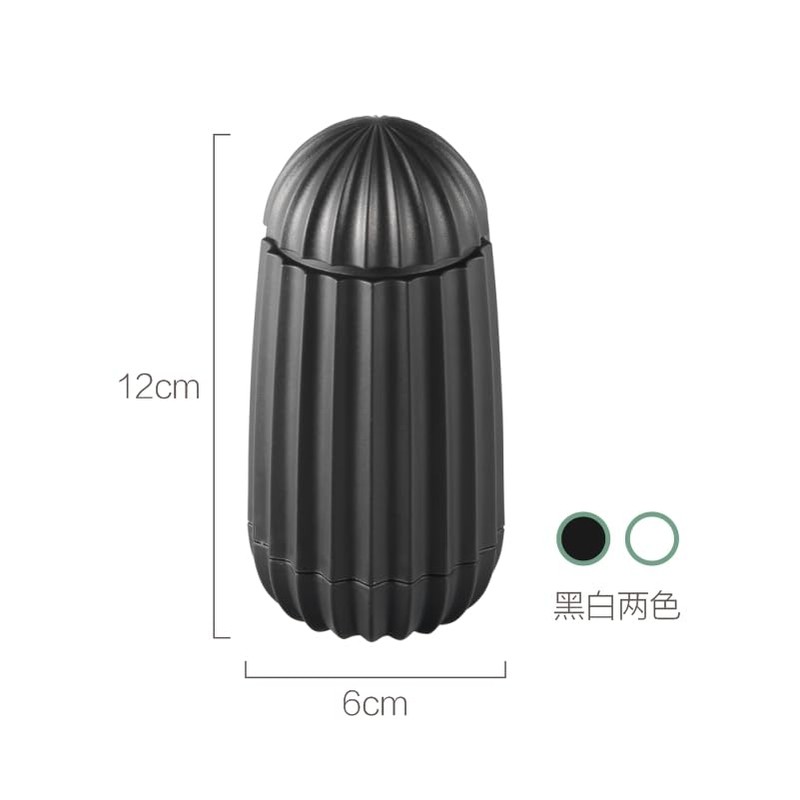 Cuisine Talent Toothpick Holder (Black or White Random Pick) -