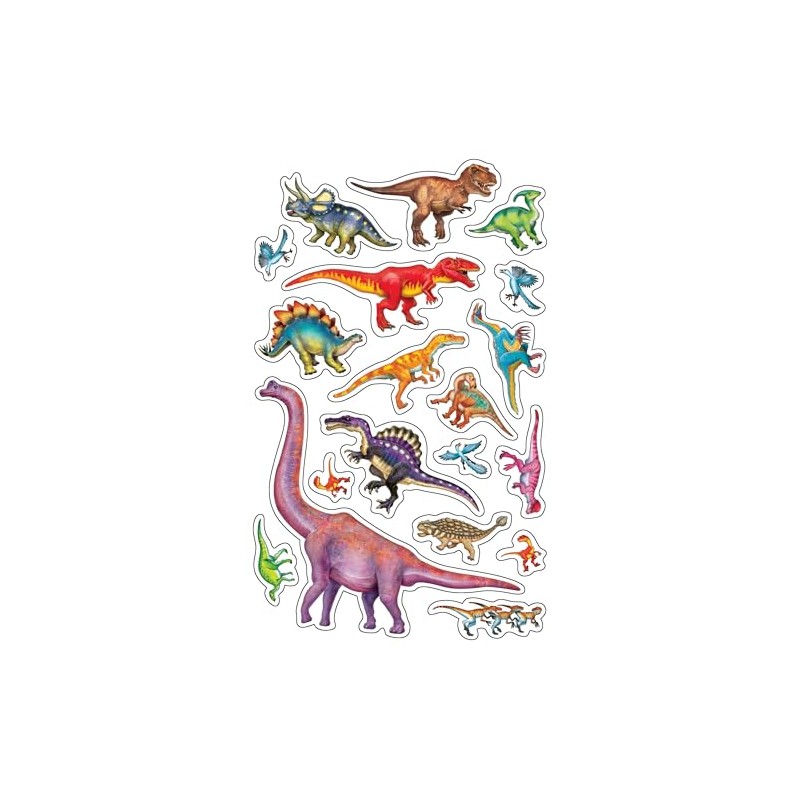 Trend Discovering Dinosaurs Large superShapes Stickers, Classroom Incentives, 152 Count
