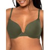 Fruit of the Loom Women's T-Shirt Bra, Desert Dusk/Grey Heather/Olive