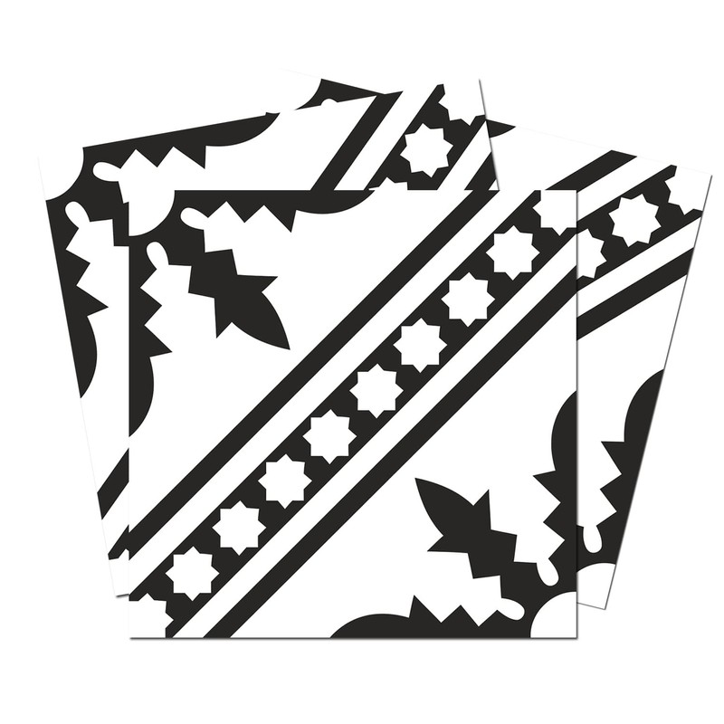 Starry Tile Stickers - Fireplace - Waterproof & Removable -