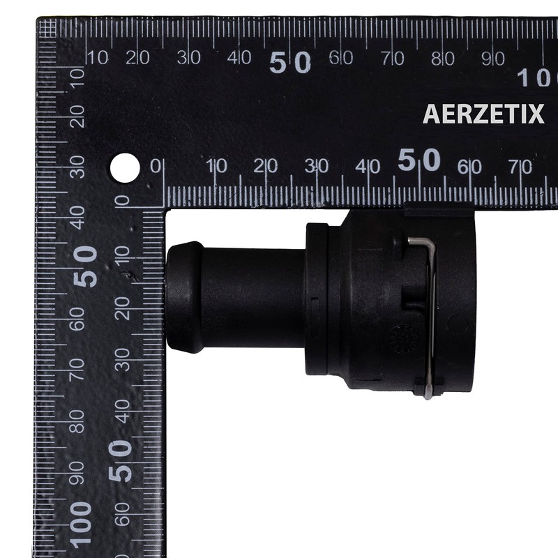 AERZETIX - C66182 - Coolant flange with gasket and clamp