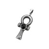 Windalf Schmuck Anhänger ANKH 4.7 cm Schwarzer Onyx Symbolschmuck 925