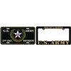 U.S. Army 2nd Infantry Division License Plate with Frame