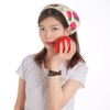 hoyuwak hoyuwak 2Pcs Crochet Bandanas Headbands Hairbands Knitted Strawberry Hair