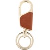 Slip On ZHK-2201 Gold Round Key Ring (Carabiner Key Ring