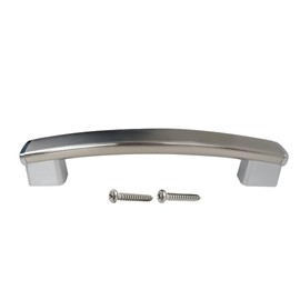 WB15X26821 Replacement Microwave Door Handle Fit for GE PVM9179SK1SS PVM9179SK2SS PVM9215SK1SS PVM9215SK2SS PVM9215SK3SS 4464467 AP6024408 PS11736302 EAP11736302