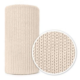 Mikos * Baby Blanket | Knitted Blanket | Ideal as a First Blanket | Cuddly Blanket | Pram Blanket 100 x 120 cm (1004) (Beige)