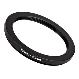 55mm to 46mm Step-Down Ring Filter adapter (55mm-46mm) Camera Filter Ring for 46mm UV ND CPL Filter (MPIXO)