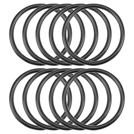 M METERXITY Nitrile Rubber O-Rings Seals Apply Pipes 37 x 32 x 2.5 mm Black Pack of 50