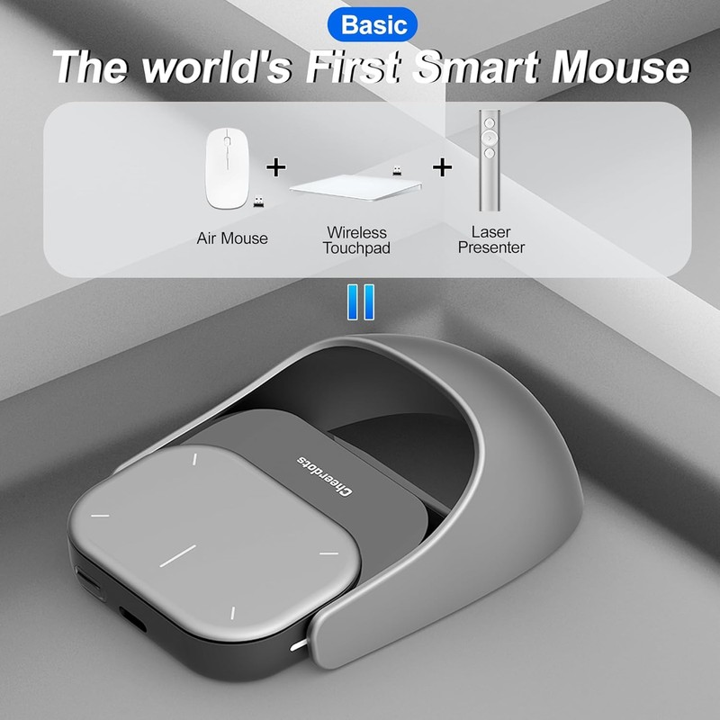 2025 New Wireless Mouse - 2 in 1 Detachable Computer