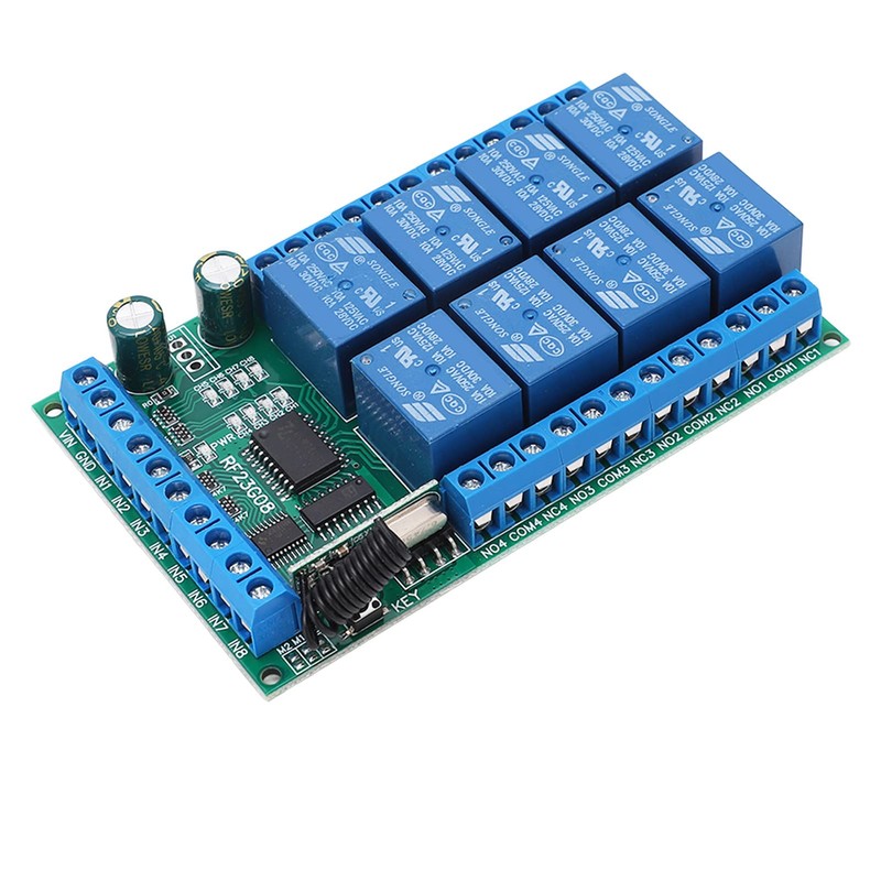 8 Channel Remote Control Module 100M Remote Control with Fixed