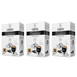 3 Packs - Small Box Instant Milk Coffee Classic 3 in 1 Coffee - Ca Phe Sua Hoa Tan 3 Trong 1 Hop Nho - 12 Bags per Box