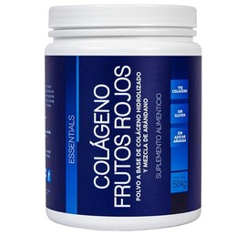 NLS ESSENTIALS COLAGENO HIDROLIZADO FRUTOS ROJOS | Sin azúcar añadida | Delicioso sabor | 504g