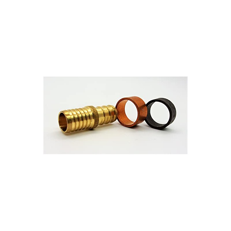 Qest Pex Brass Crimp Transition Fitting(coupling) (qqc33cxnpk1)