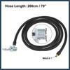 INFINAUTO 200cm 79" Car Tire Air Inflator Extension Hose Quick